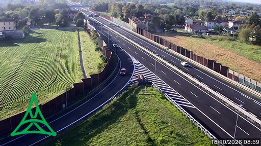 A23 km 013,2 - Udine - uscita Udine sud (78 m)