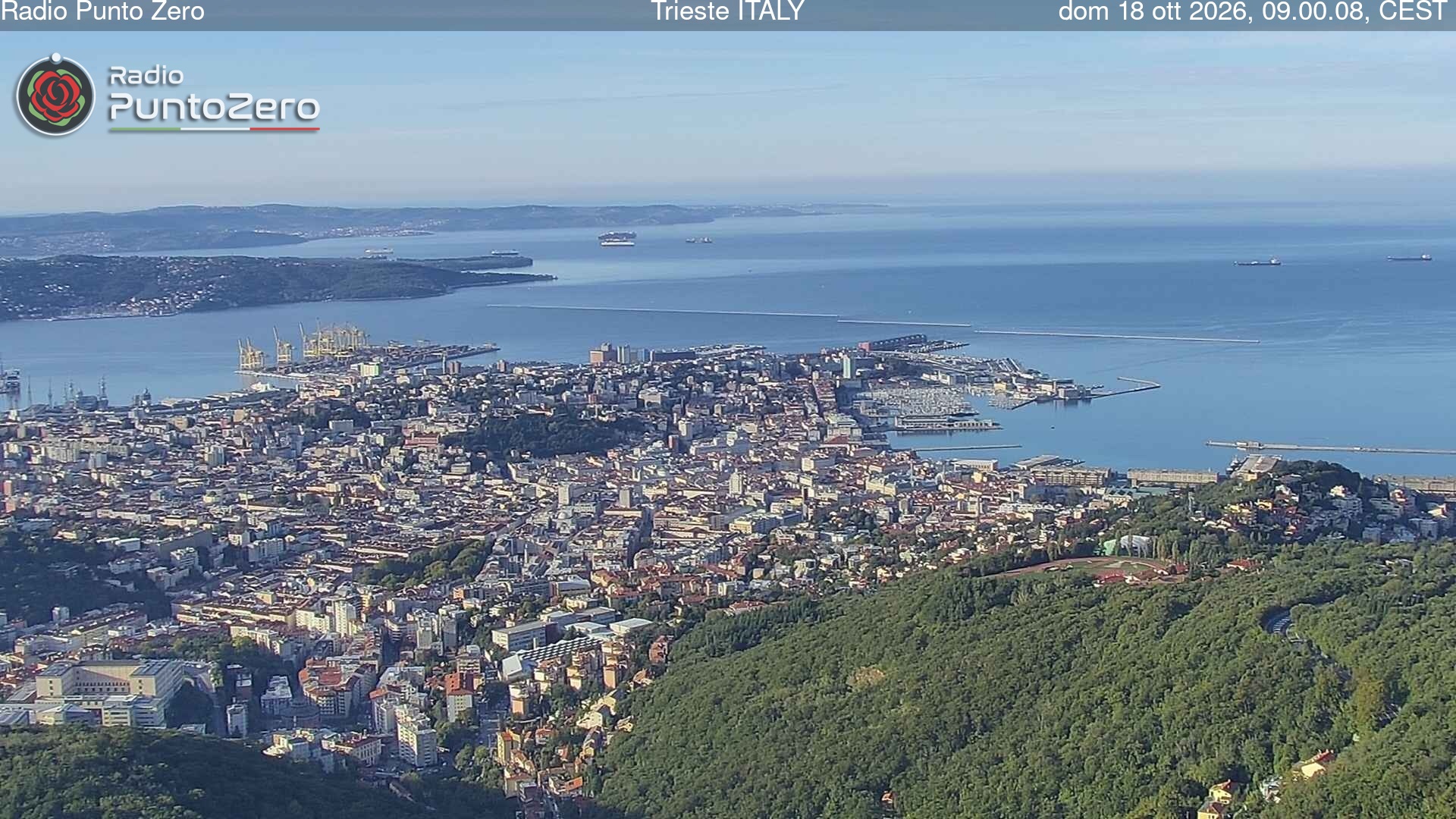 Trieste - Dal ciglione Carsico